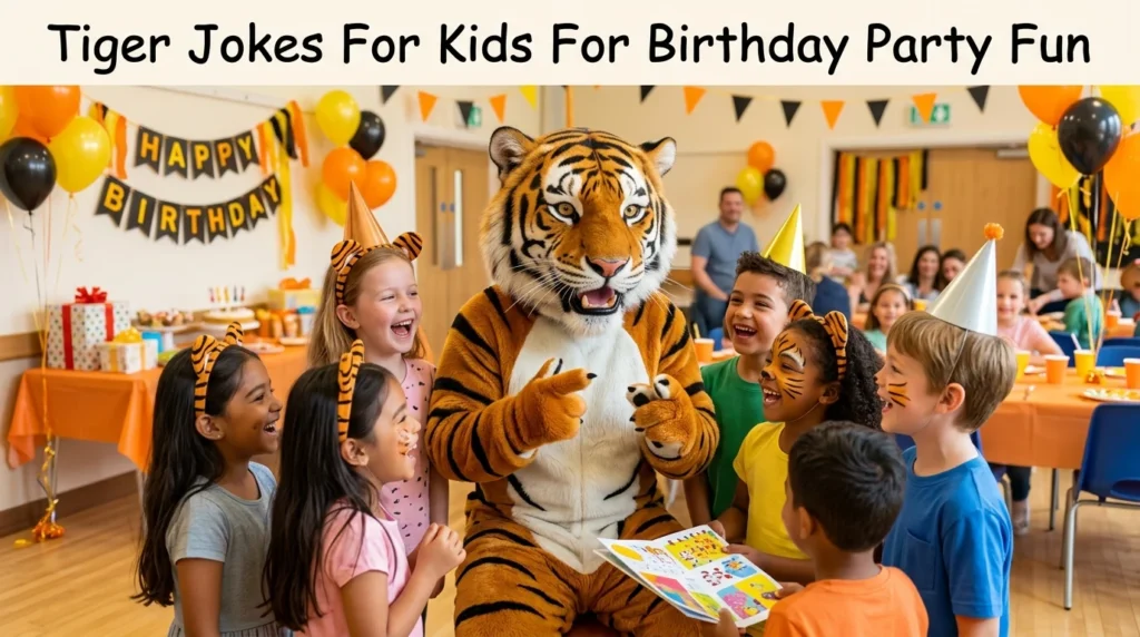 Tiger Jokes For Kids For Birthday Party Fun