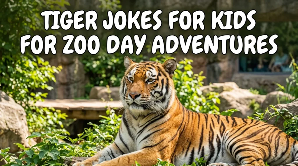 Tiger Jokes For Kids For Zoo Day Adventures