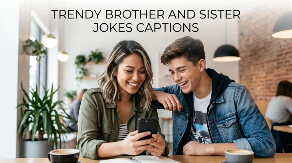 trendy brother and sister jokes