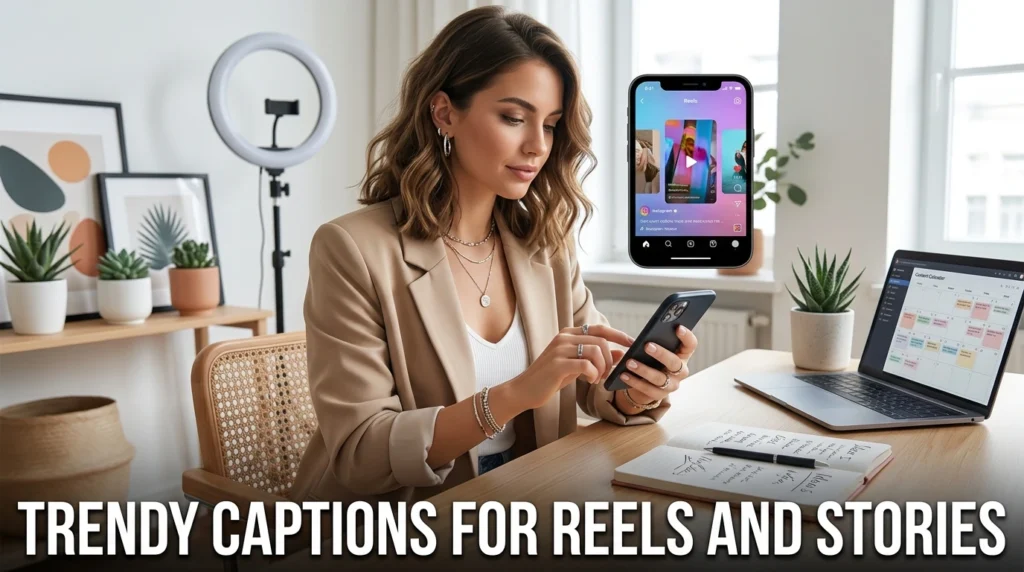 Trendy Captions for Reels and Stories