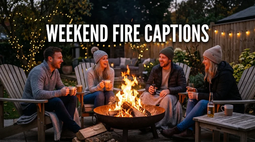 weekend fire captions