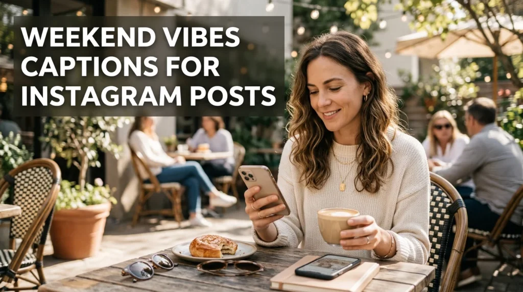 weekend vibes captions for instagram posts