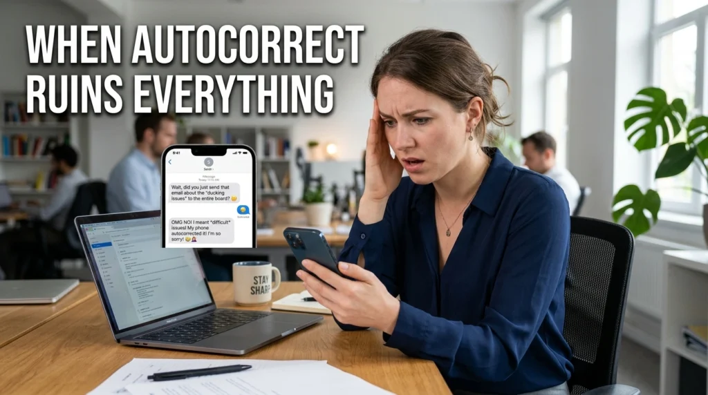 when autocorrect ruins everything