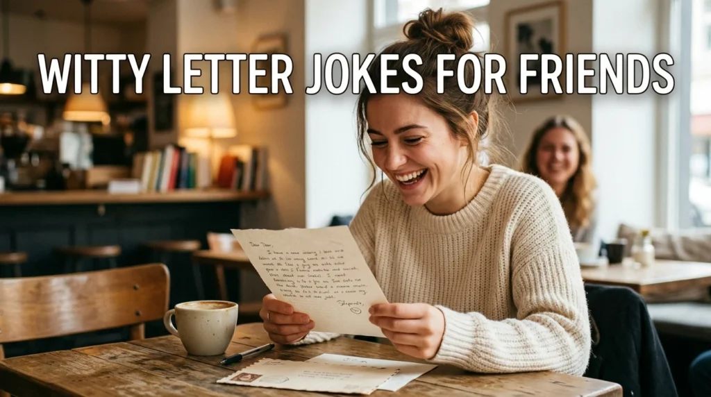 witty letter jokes for friends