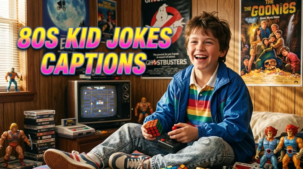 80s Kid Jokes Captions