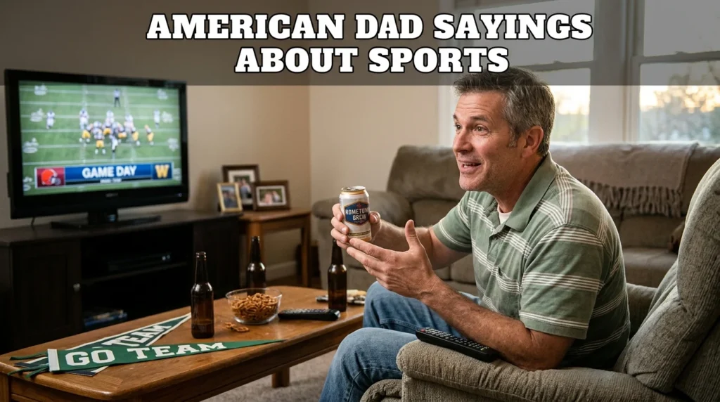 American Dad Sayings About Sports