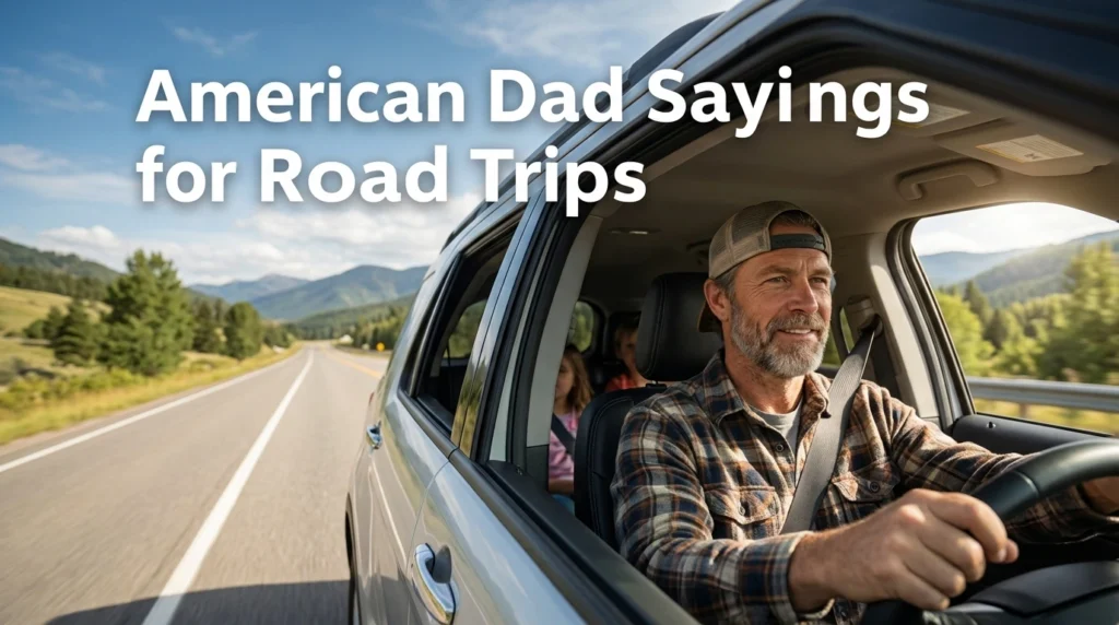 American Dad Sayings for Road Trips