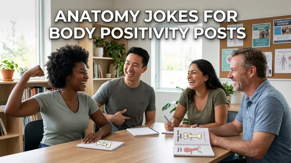 Anatomy Jokes For Body Positivity Posts