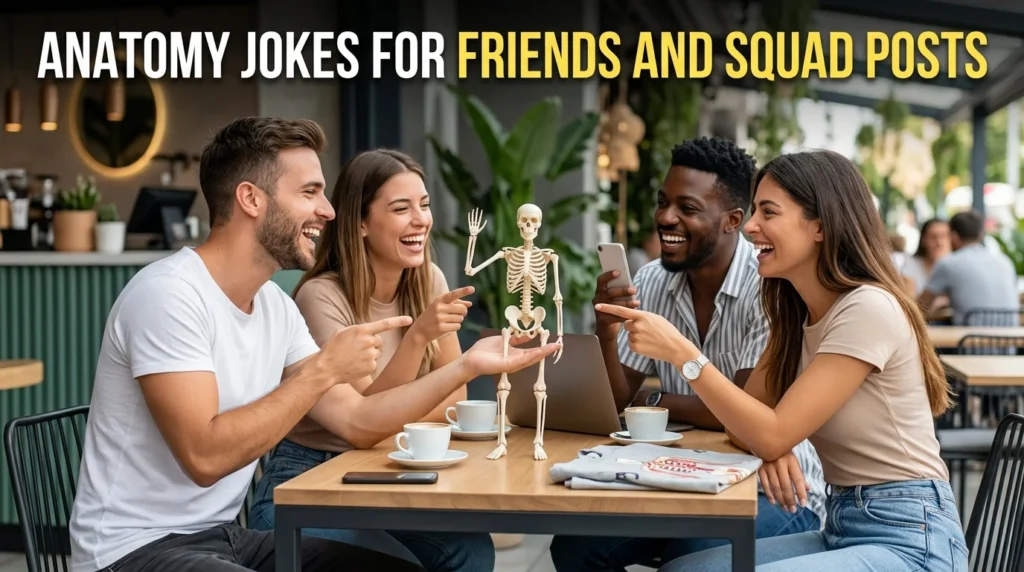 Anatomy Jokes For Friends And Squad Posts