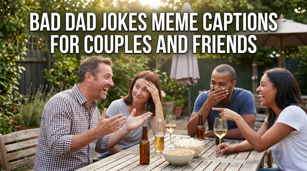 Bad Dad Jokes Meme Captions For Couples And Friends