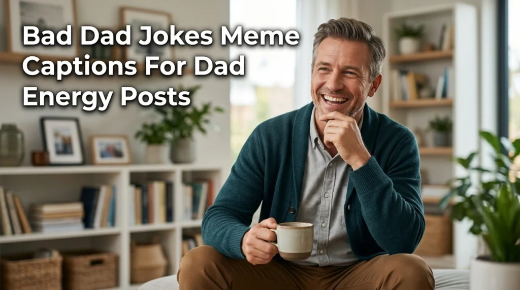 Bad Dad Jokes Meme Captions For Dad Energy Posts
