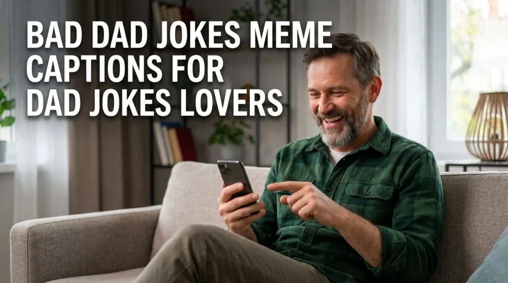 Bad Dad Jokes Meme Captions For Dad Jokes Lovers