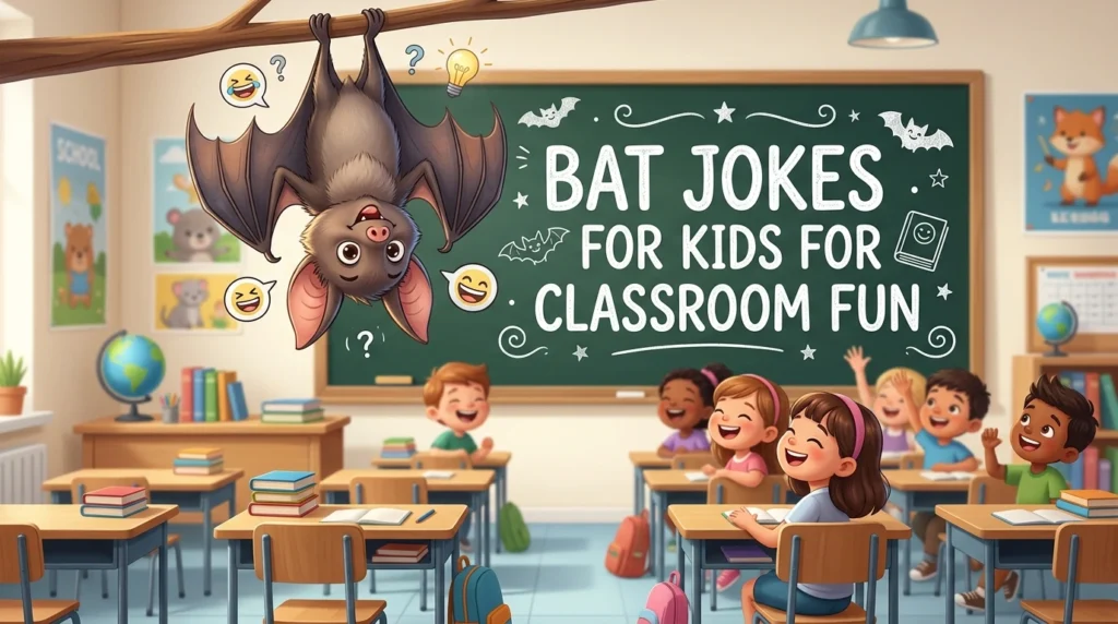 Bat Jokes for Kids for Classroom Fun