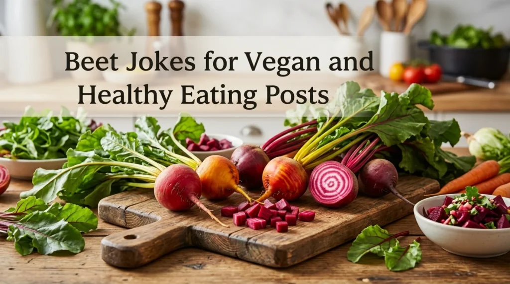 Beet Jokes for Vegan and Healthy Eating Posts