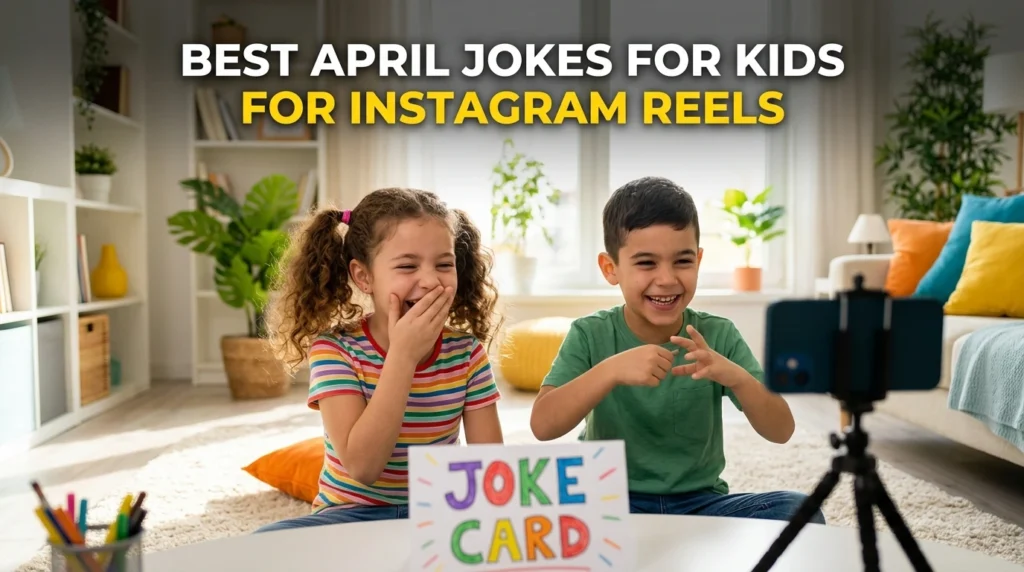 Best April Jokes For Kids For Instagram Reels