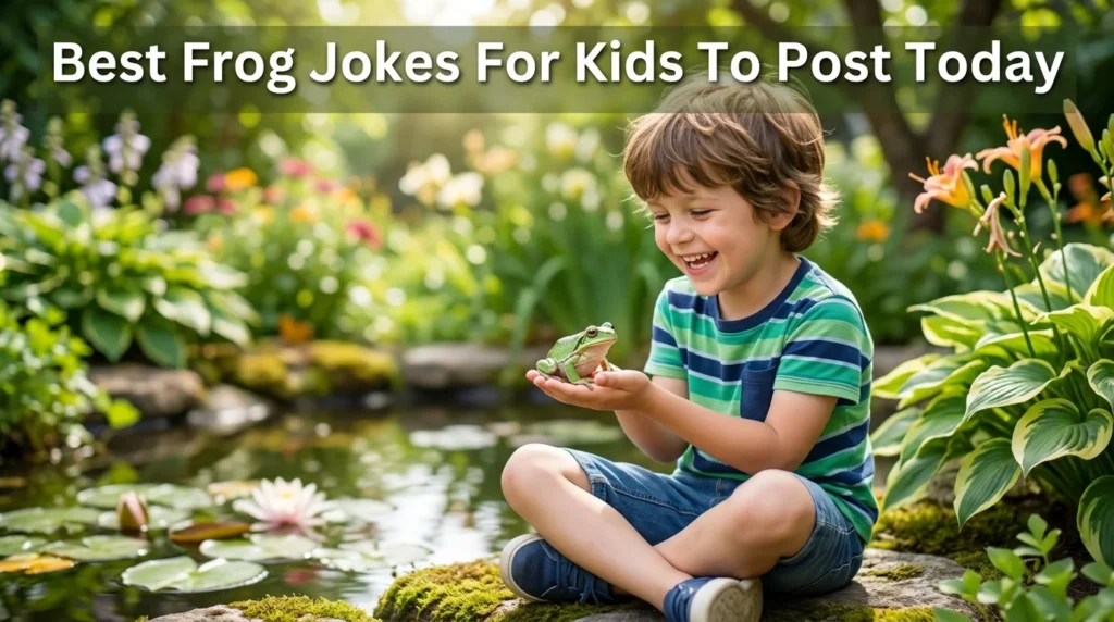 Best Frog Jokes For Kids To Post Today