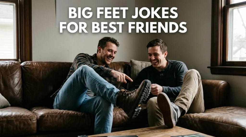 Big Feet Jokes for Best Friends