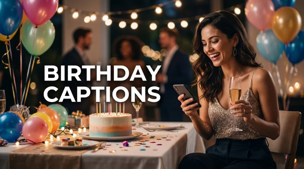 Birthday Captions