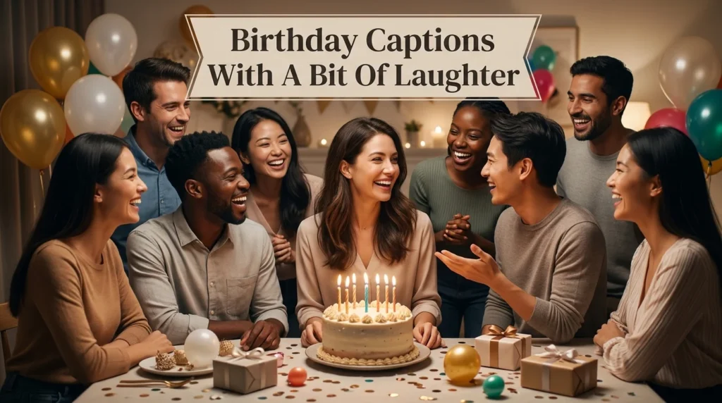 Birthday Captions With A Bit Of Laughter