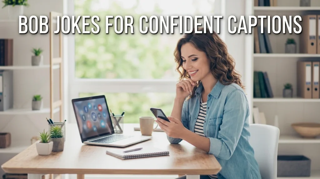 Bob Jokes For Confident Captions