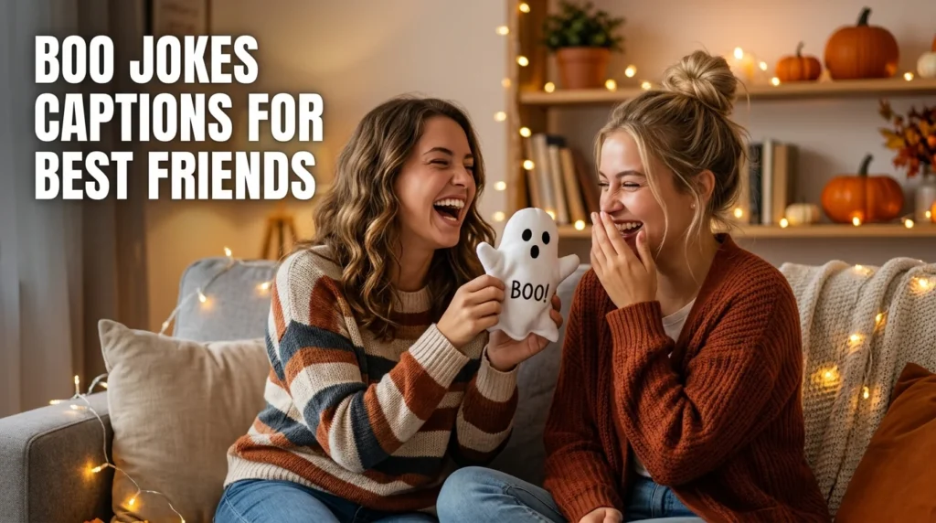 Boo Jokes Captions for Best Friends