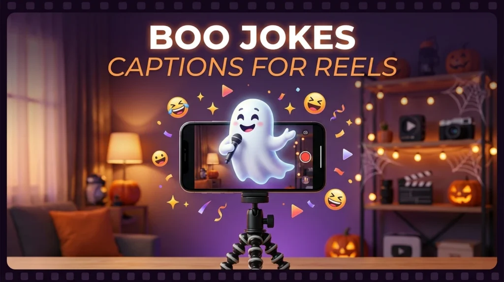 Boo Jokes Captions for Reels