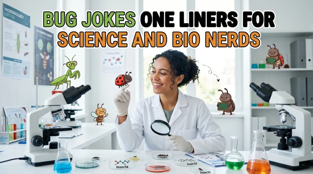Bug Jokes One Liners For Science And Bio Nerds