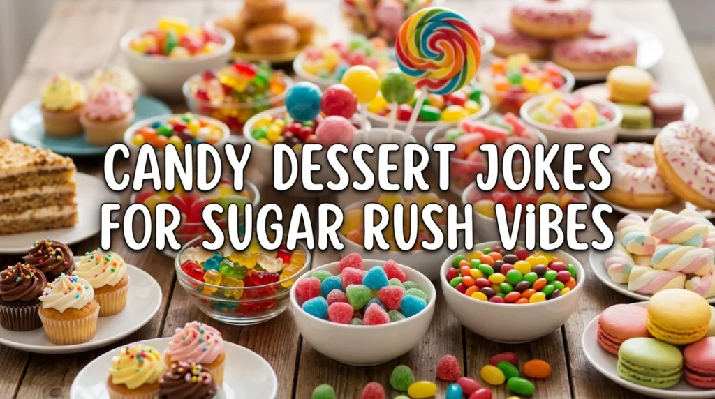 Candy Dessert Jokes for Sugar Rush Vibes