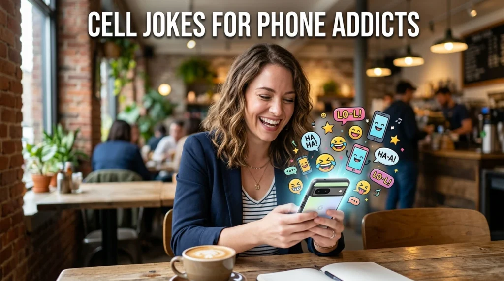 Cell Jokes for Phone Addicts