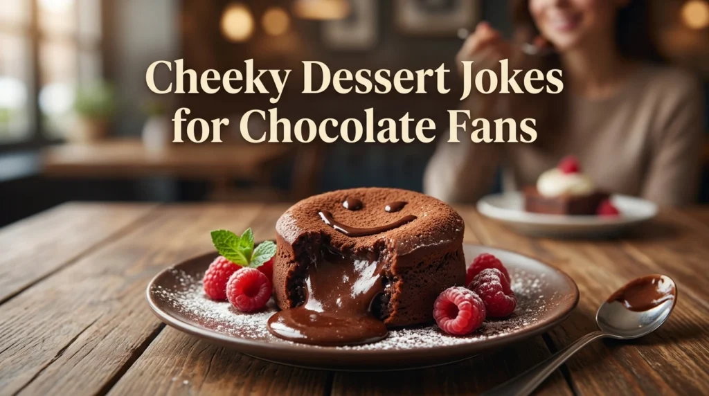 Cheeky Dessert Jokes for Chocolate Fans