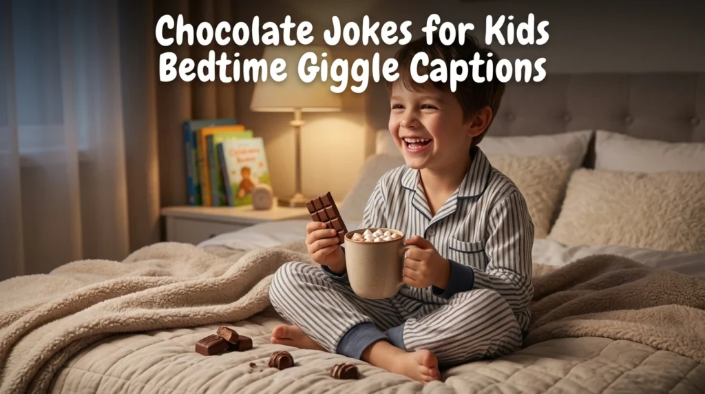 Chocolate Jokes for Kids Bedtime Giggle Captions