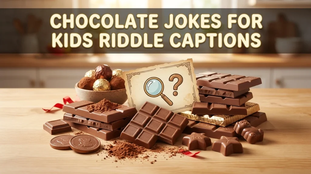 Chocolate Jokes for Kids Riddle Captions