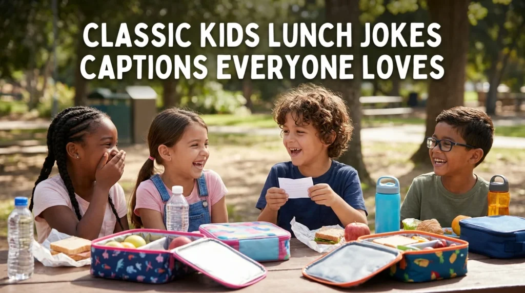 Classic Kids Lunch Jokes Captions Everyone Loves