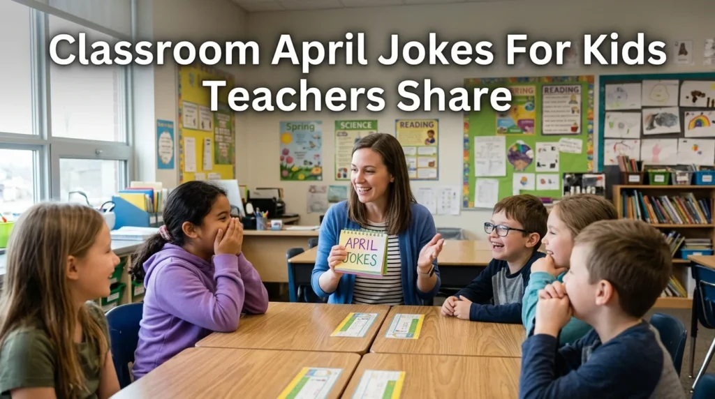 Classroom April Jokes For Kids Teachers Share