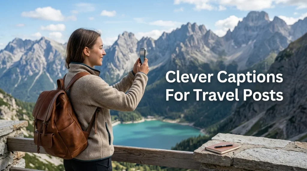 Clever Captions For Travel Posts