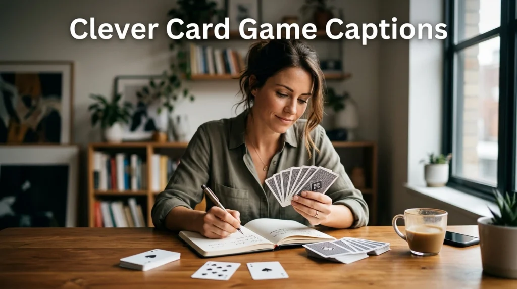 Clever Card Game Captions