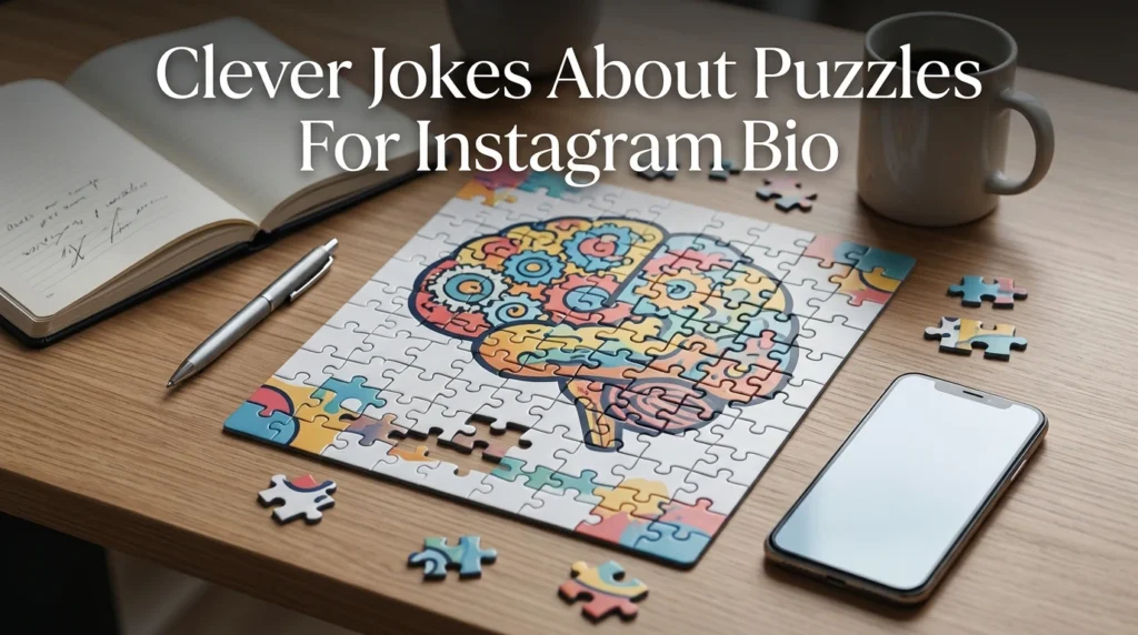 Clever Jokes About Puzzles For Instagram Bio