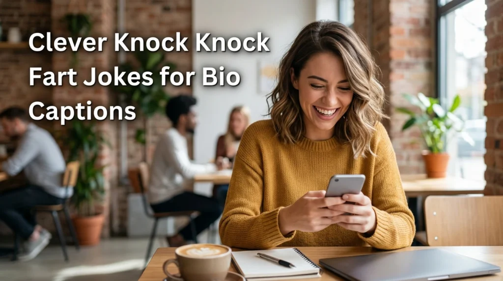 Clever Knock Knock Fart Jokes for Bio Captions
