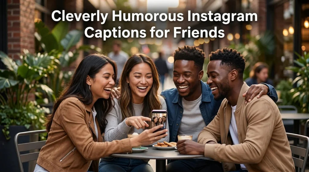 Cleverly Humorous Instagram Captions for Friends