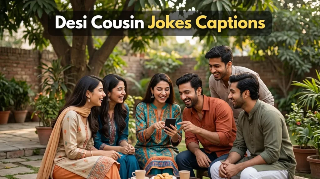 Desi Cousin Jokes Captions