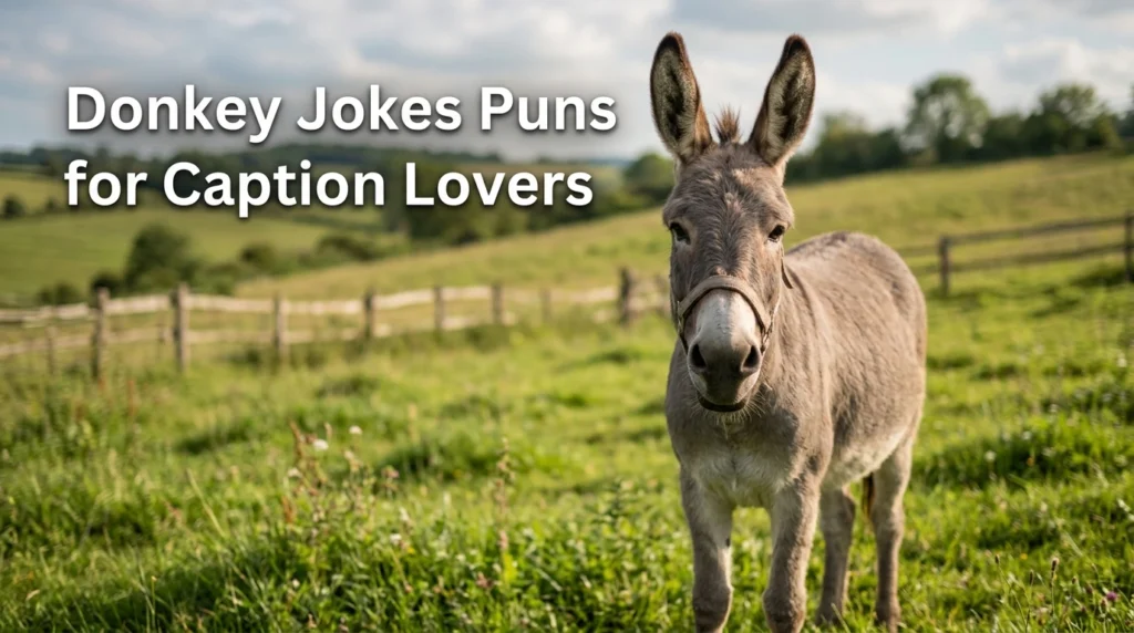 Donkey Jokes Puns for Caption Lovers