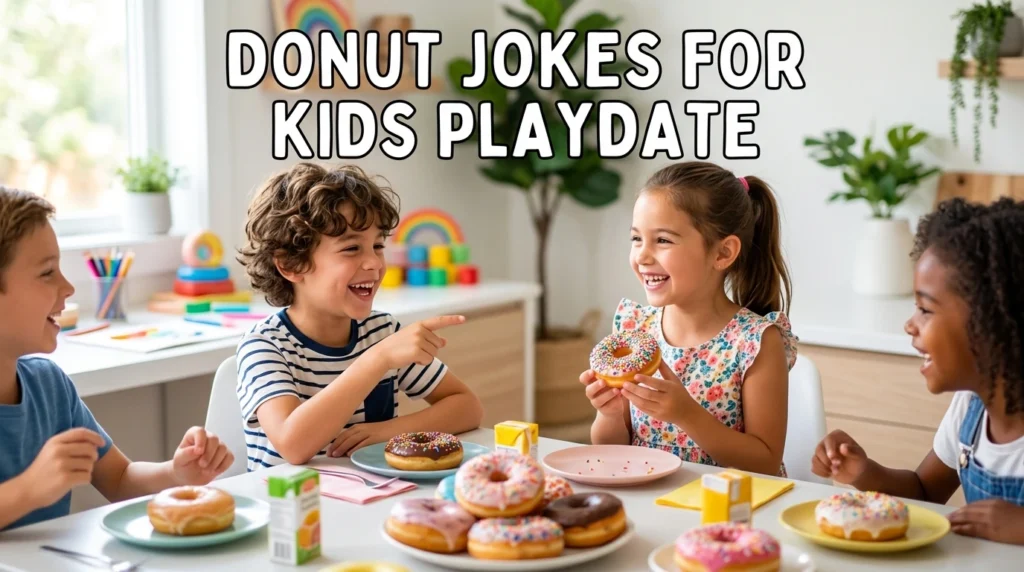 Donut Jokes For Kids Playdate
