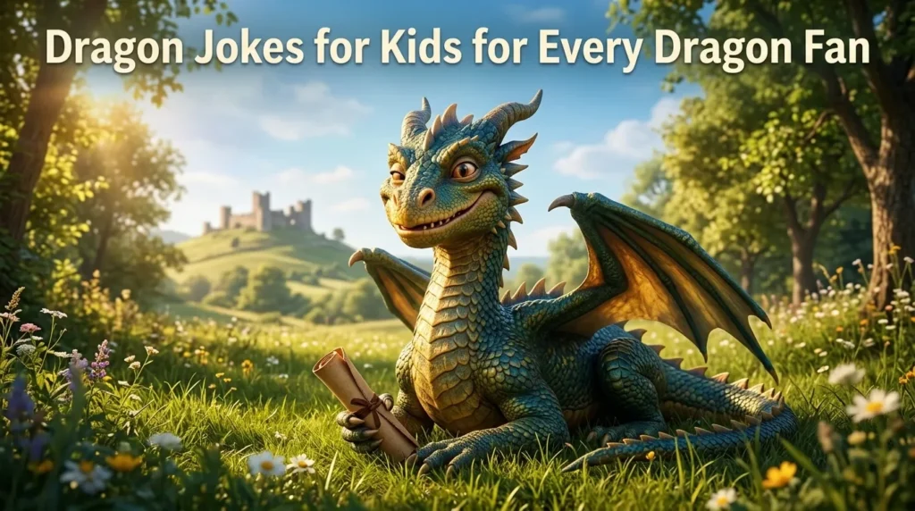 Dragon jokes for kids for every dragon fan
