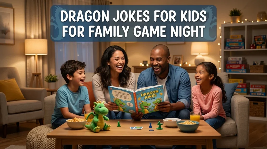 Dragon Jokes for Kids for Family Game Night
