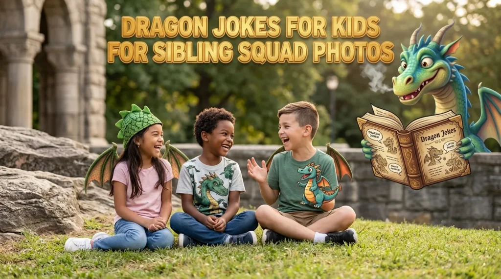 Dragon Jokes for Kids for Sibling Squad Photos