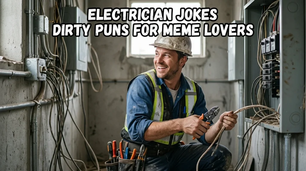 Electrician Jokes Dirty Puns For Meme Lovers