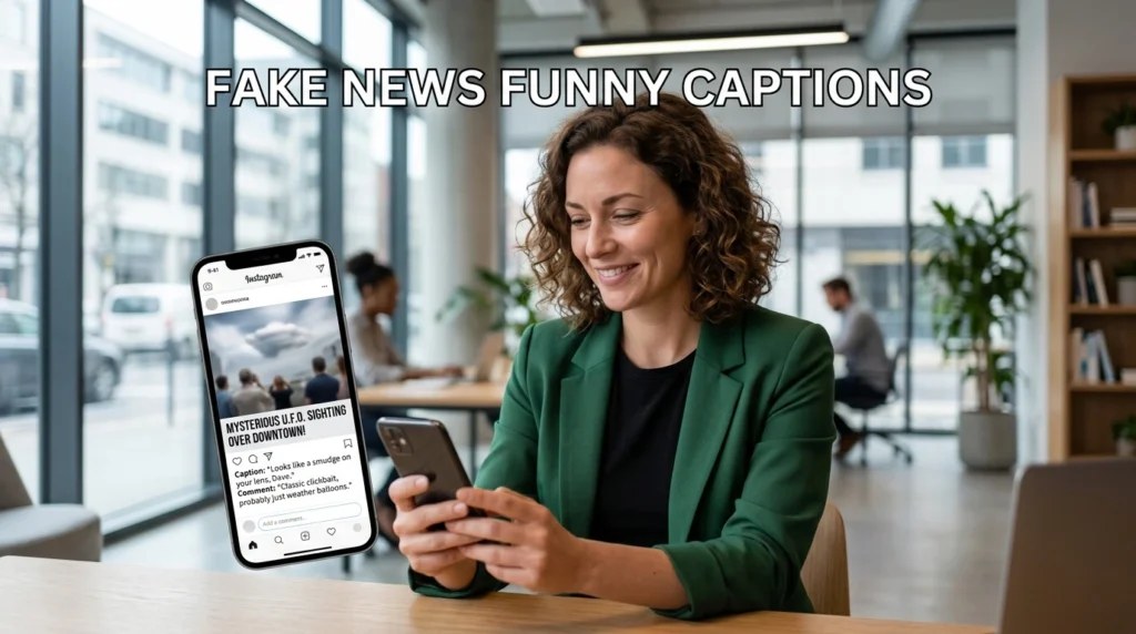 Fake News Funny Captions