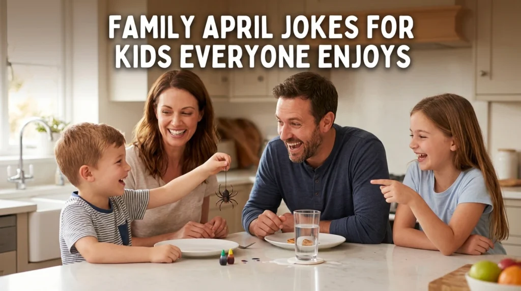 Family April Jokes For Kids Everyone Enjoys