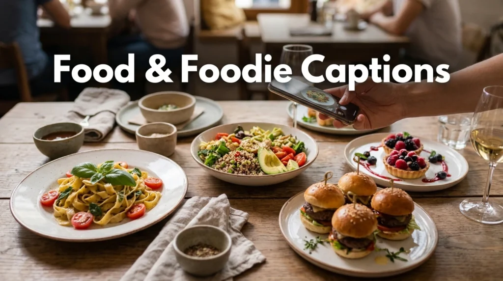 Food & Foodie Captions