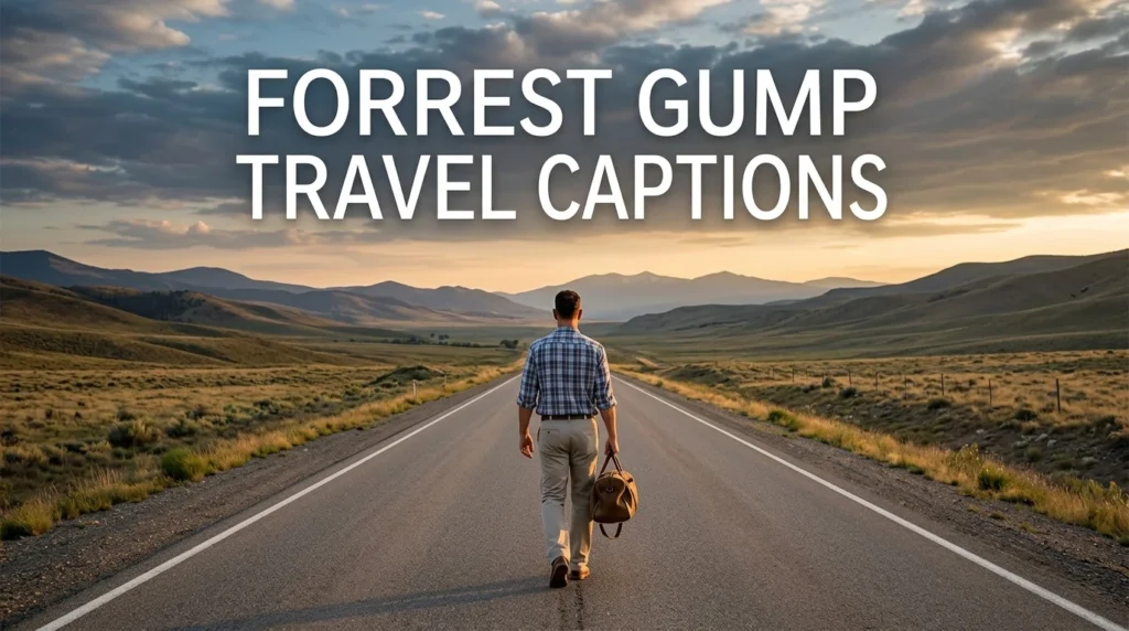Forrest Gump Travel Captions